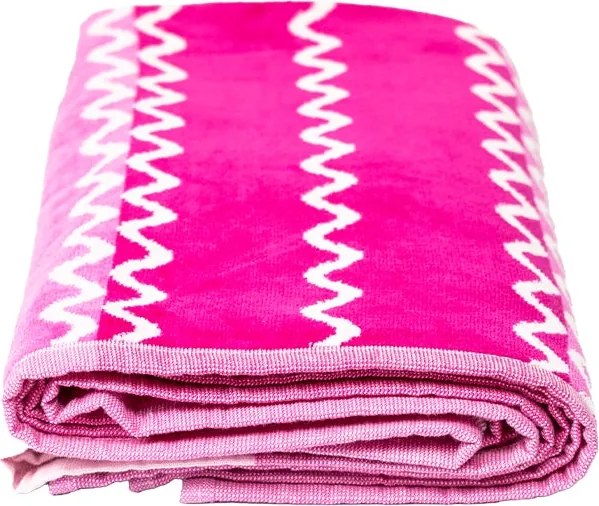 PANTELLERIA Strandtörölköző pink 165x90cm