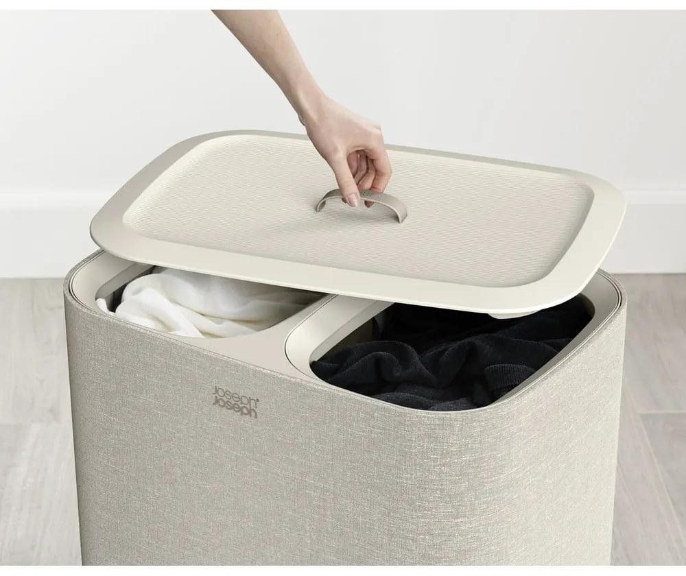 Textil szennyeskosár 45+45 l Tota – Joseph Joseph