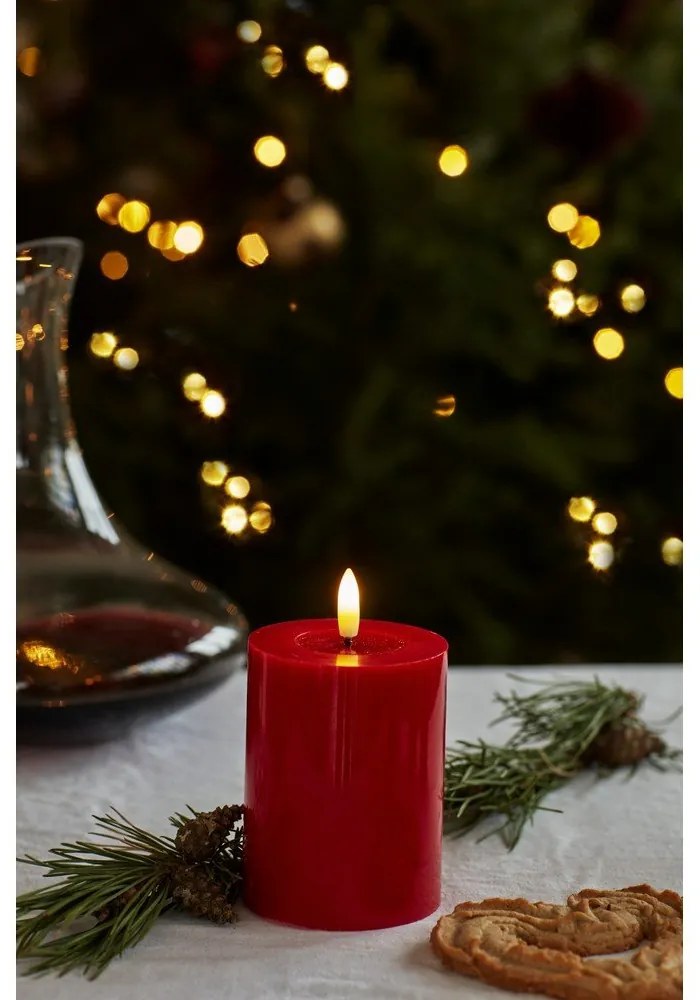 Elemmel működő LED gyertya (magasság 10 cm) Sille – Sirius