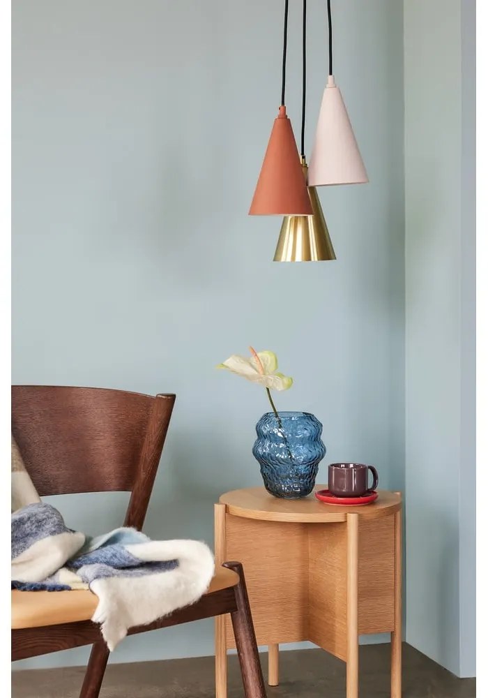 Sötétbarna fotel Oblique – Hübsch