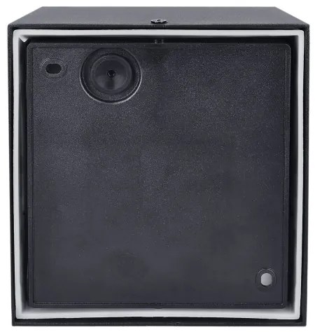 Brilagi - LED Kültéri fali lámpa TERNI LED/12W/230V fekete IP44