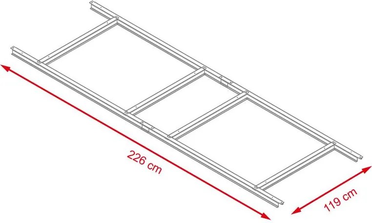 Avenberg kerti ház szerszámokra 2,36 x 1,31 m ANTRACIT SD-YX48-H154C