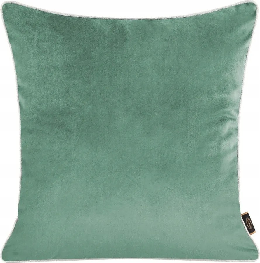 Dekoratív párnahuzat VELVET-57 45x45 Eurofirany türkizkék