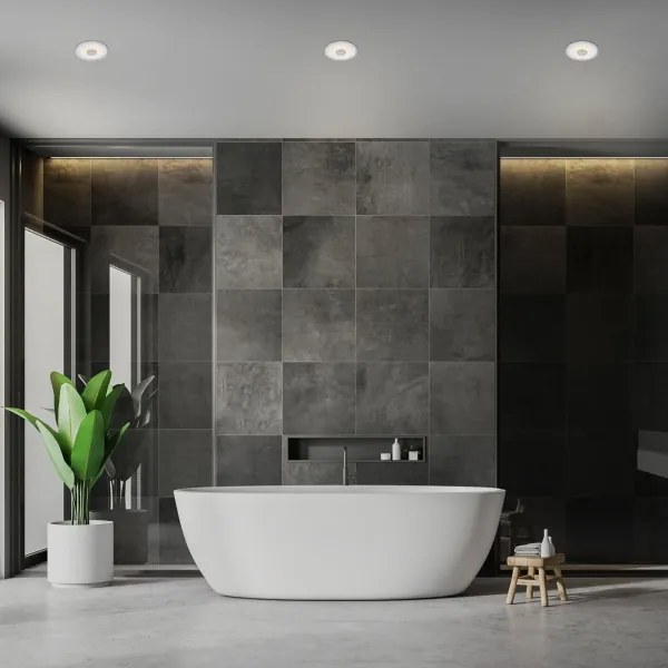 Briloner - KÉSZLET 3x LED Fürdőszobai beépíthető lámpa LED/6W/230V IP44 króm