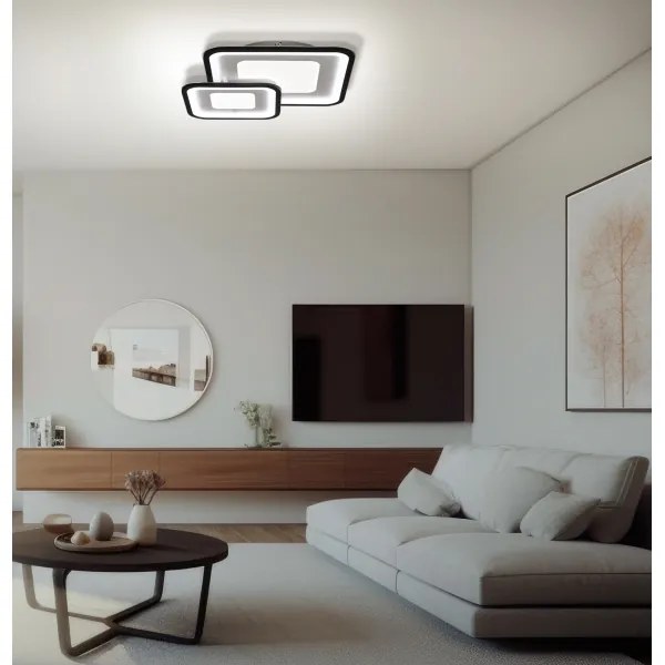 Brilagi - LED fényerőszabályozható mennyezeti lámpa TANDORA LED/49W/230V 3000-6000K + távirányító