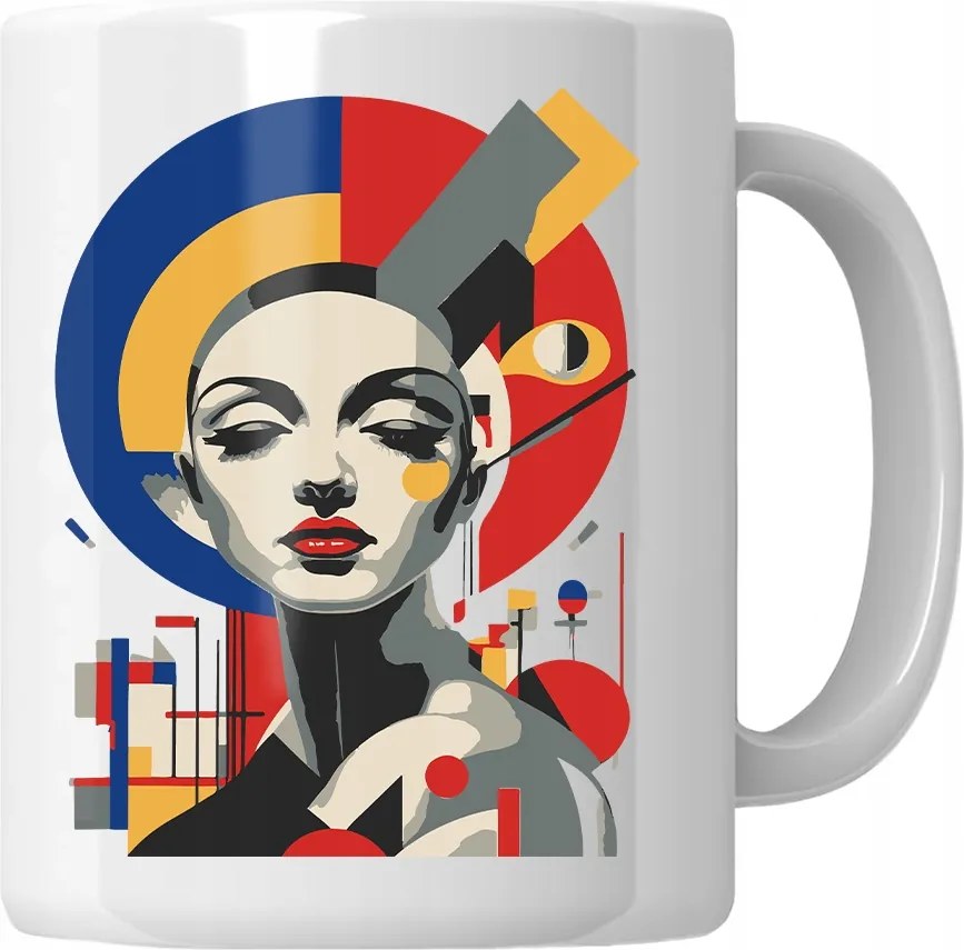 Bauhaus Női Bögre Ajándék Művészet Rajongóknak Ajándék 18-99