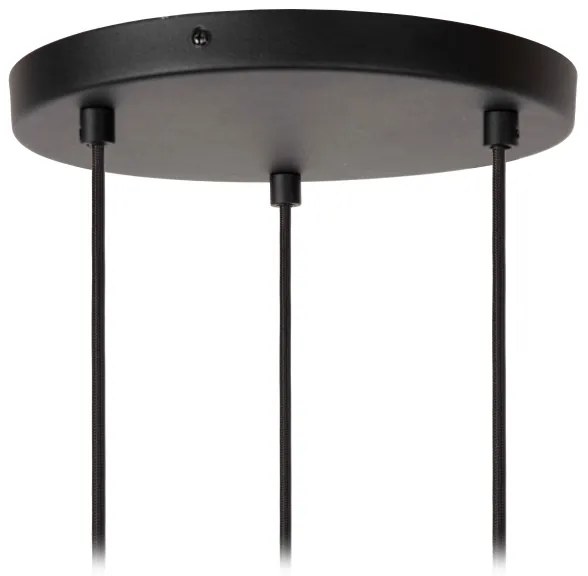 Lucide 45409/13/38 - Csillár zsinóron MAYA 3xE27/40W/230V krémes