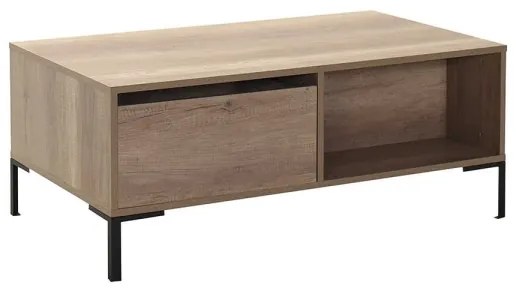 Kávésasztal 42x103 cm barna