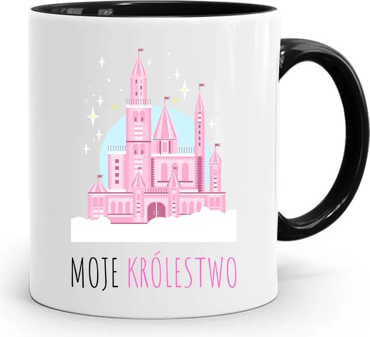 Fekete Bögre Gyerekeknek Az Én Birodalmam +név fényképes nyomattal