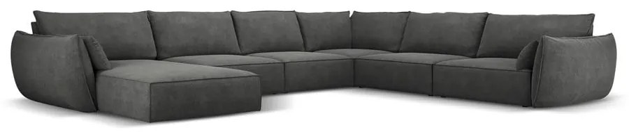 Szürke sarokkanapé (jobb oldali) Vanda – Mazzini Sofas