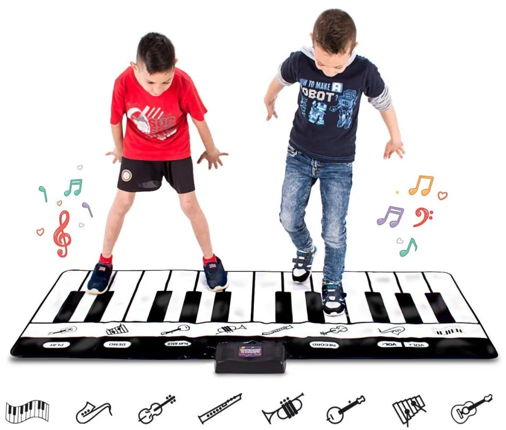 Óriás zongora játszószőnyeg