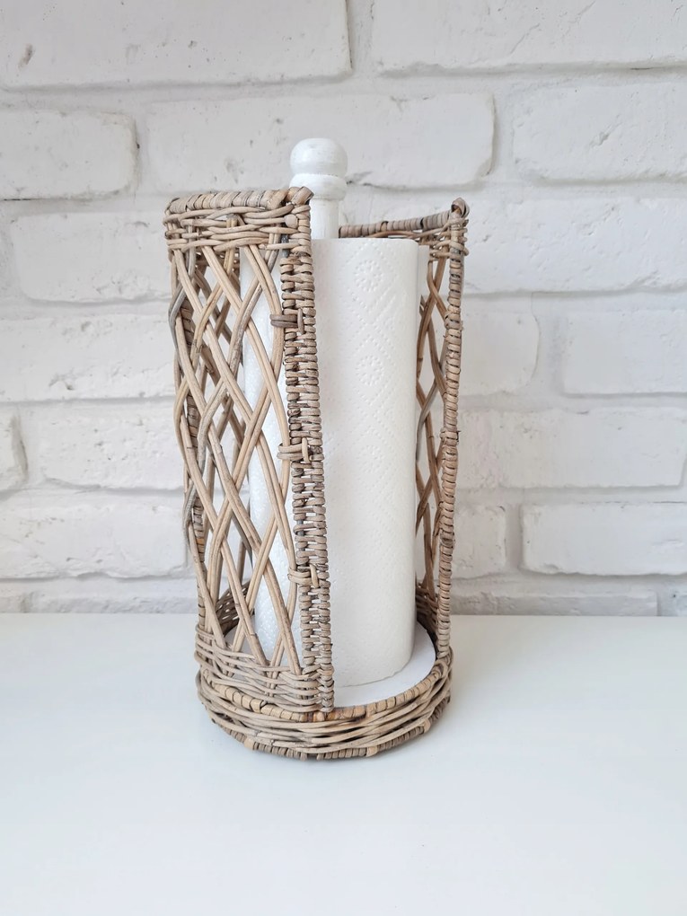 Rattan papírtörölköző tartó állvány Hampton Rattan
