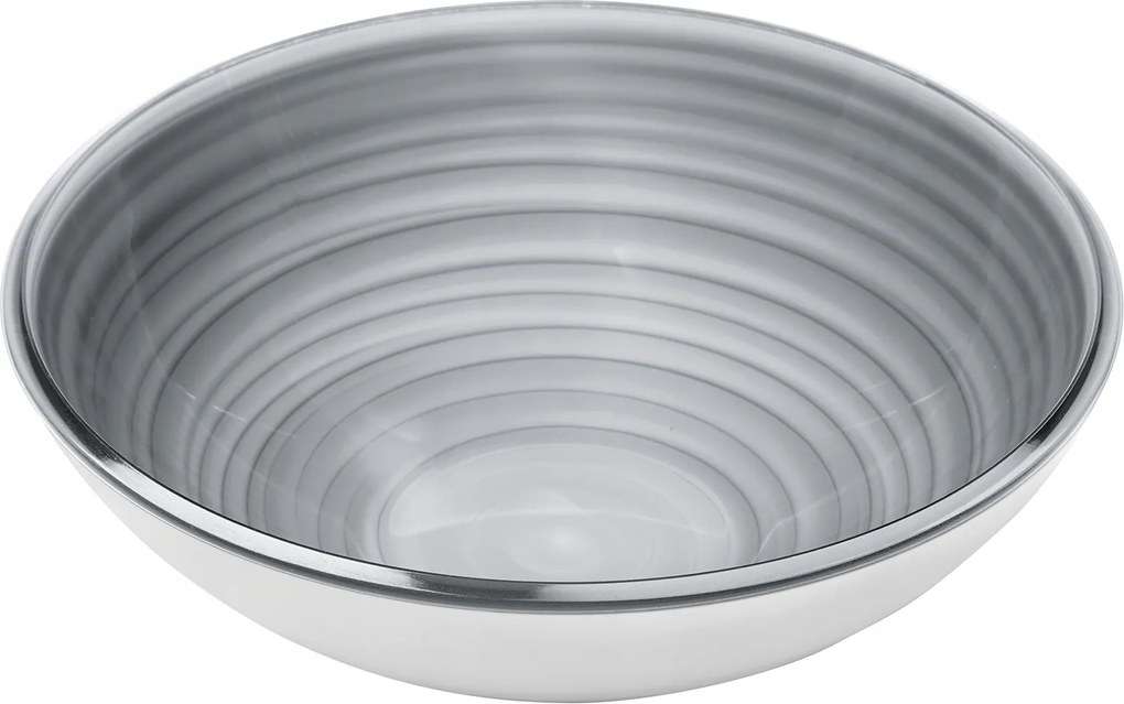 Guzzini Twist Tál 22 cm Szürke