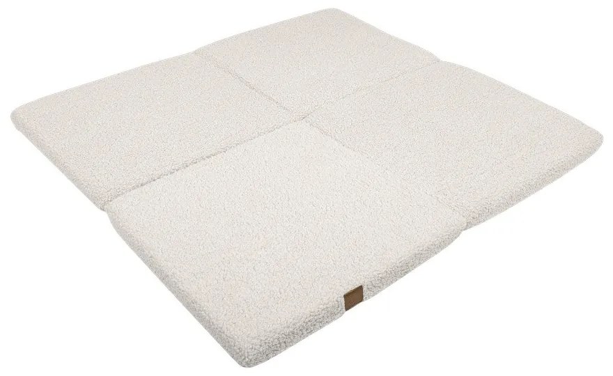 Krémszínű játszószőnyeg 120x120 cm – Meowbaby