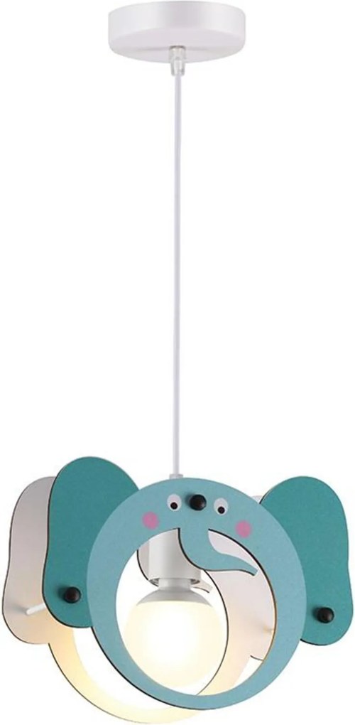 Aca Lighting gyerek függeszték 1XE27 Elephant Mdf 27X10XH100CM Farma