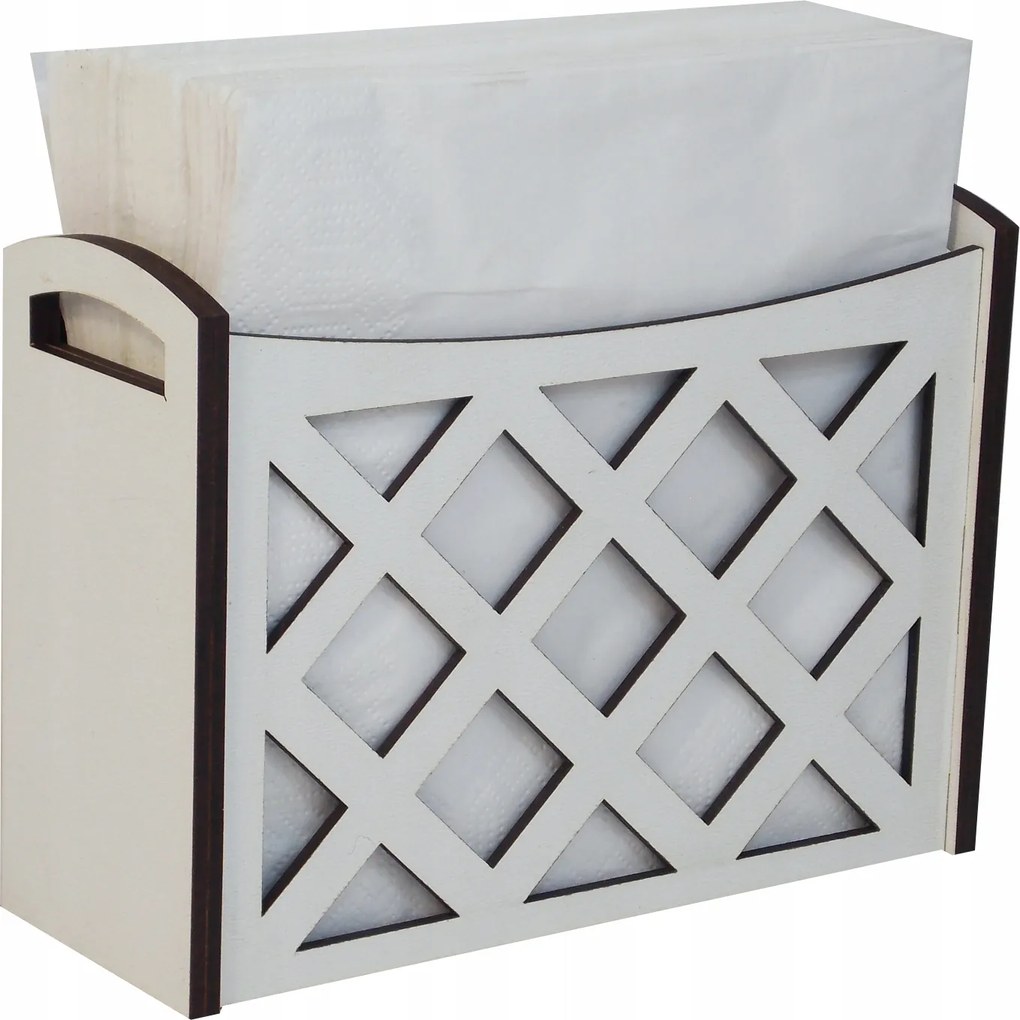 Szalvétatartó, Szalvétatartó Fehér X