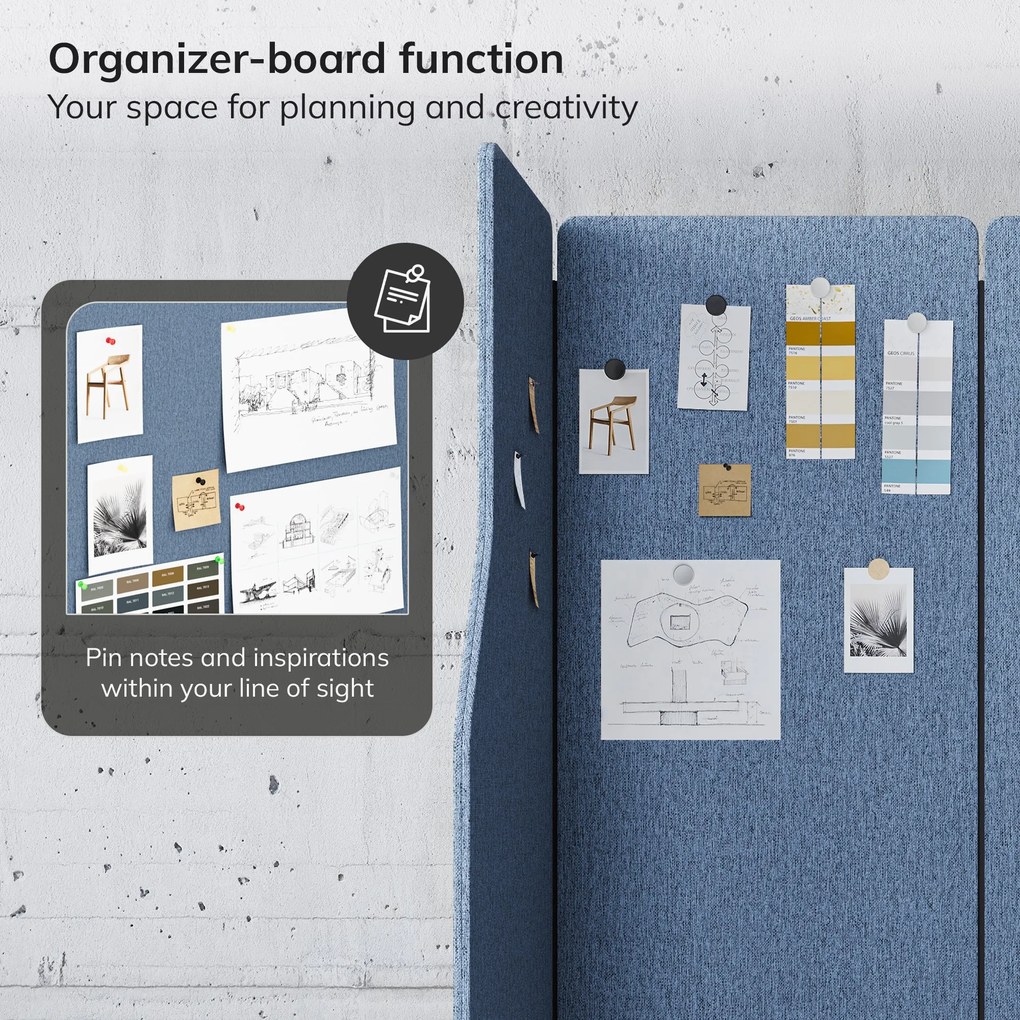 akusztikus falpanel SADIE Frozen Lake 280/145 cm