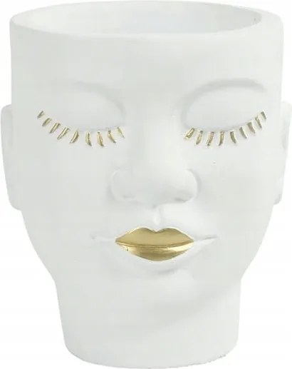 Arcvédő fehér, fej alakú L 18,5cm