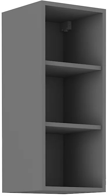Felső konyhai polc Scarmi 30 G-72 OTW (Antracit + Herringbone scandi). 1049735