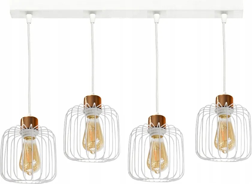 Csillár Mennyezeti Lámpa Asztal Fölé Drót Gyűrű 4