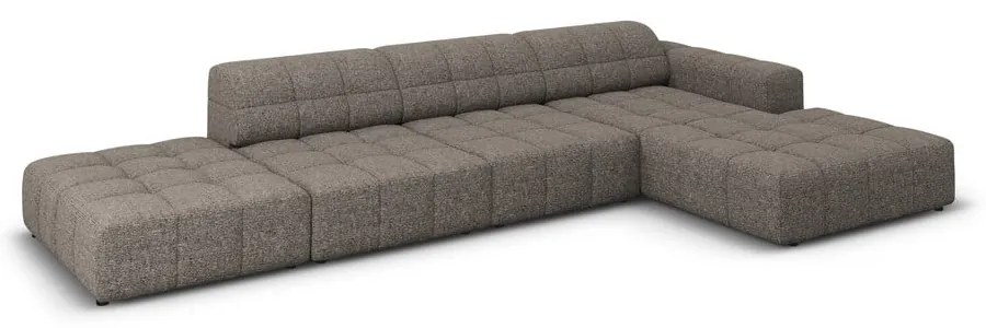 Sötétszürke sarokkanapé (jobb oldali) Chicago – Cosmopolitan Design