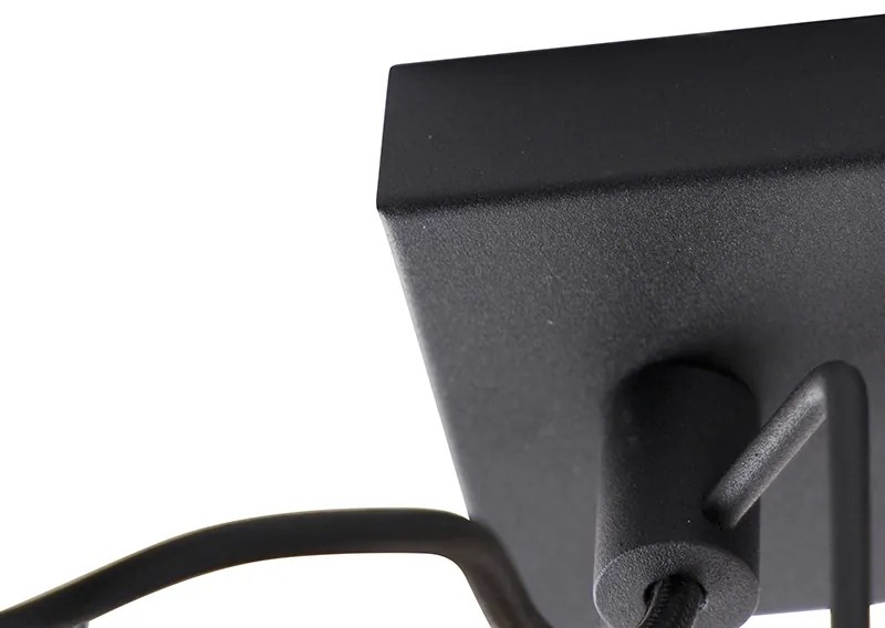 Okos spot lámpa fekete 3-as, Wi-Fi-vel GU10 - Suplux