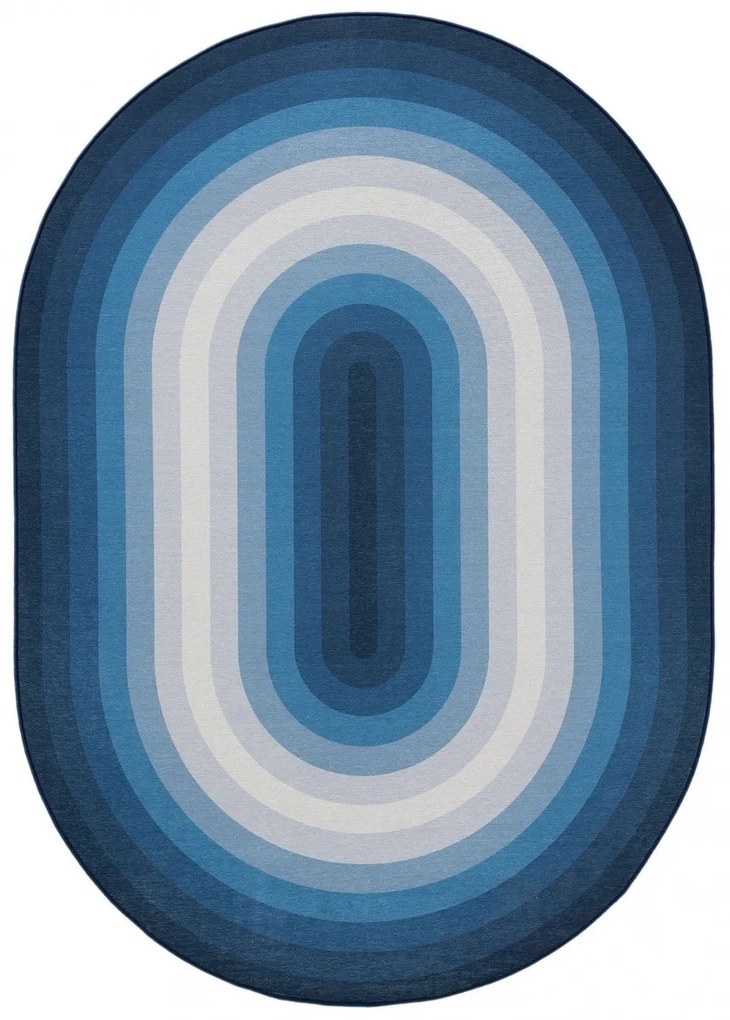 Síkszövött szőnyeg Anko Blue 140x200 cm