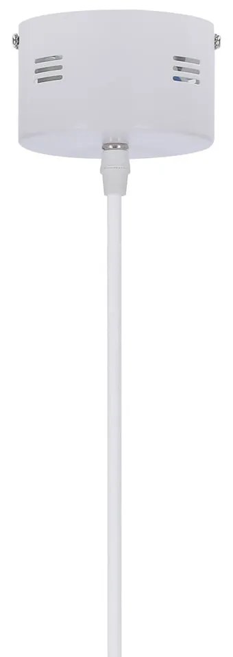 Fehér LED függőlámpa fém búrával Lund – Candellux Lighting