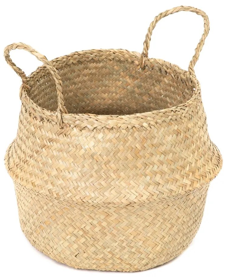 Világos tengerifű tárolókosár, ⌀ 35 cm - Compactor
