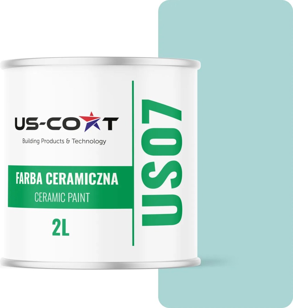 Kerámia Festék Türkiz Színű Világos H1462 2L Mély Mennyezeti Falfesték