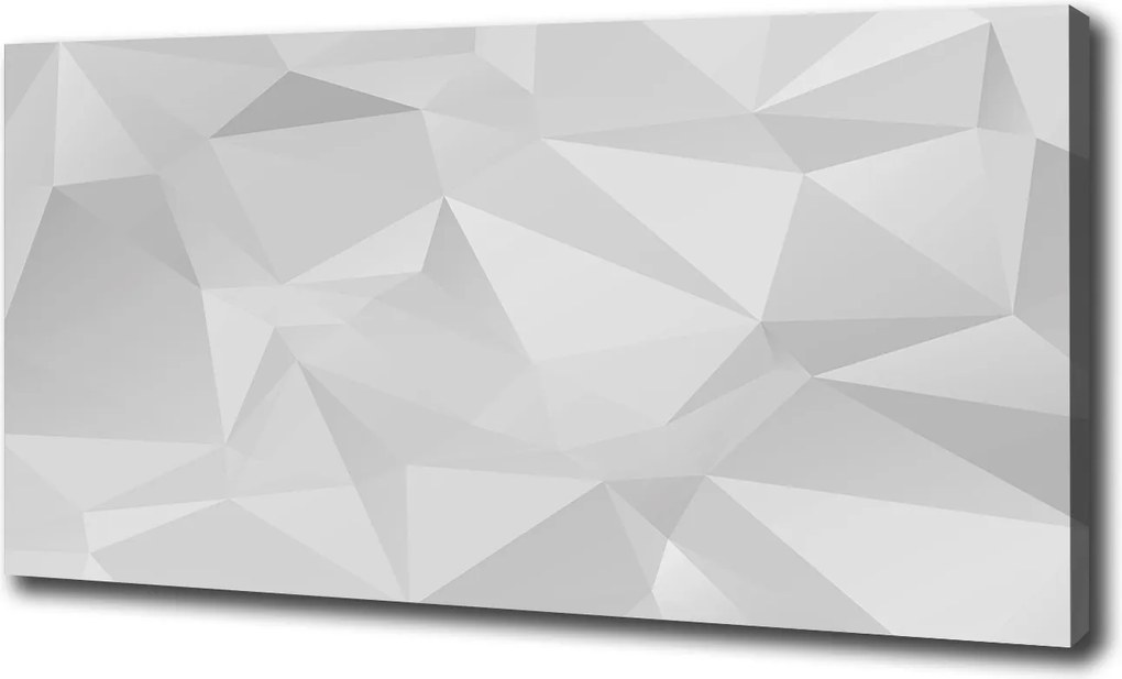 Fotó vászonkép Absztrakt háromszögek 120x60cm