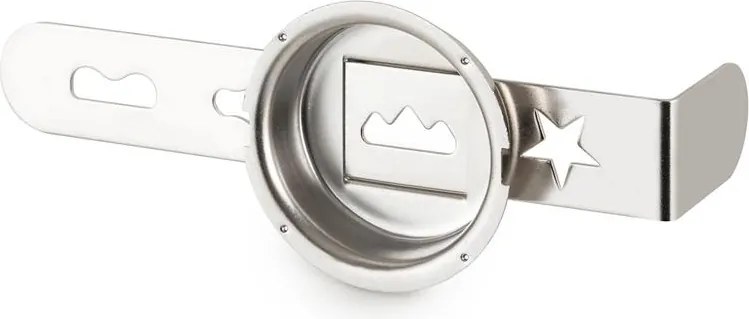 Klarstein Lucia Cookie, kekszkészítő tartozék, keksznyomó, rozsdamentes acél, bővítmény, kiegészítő