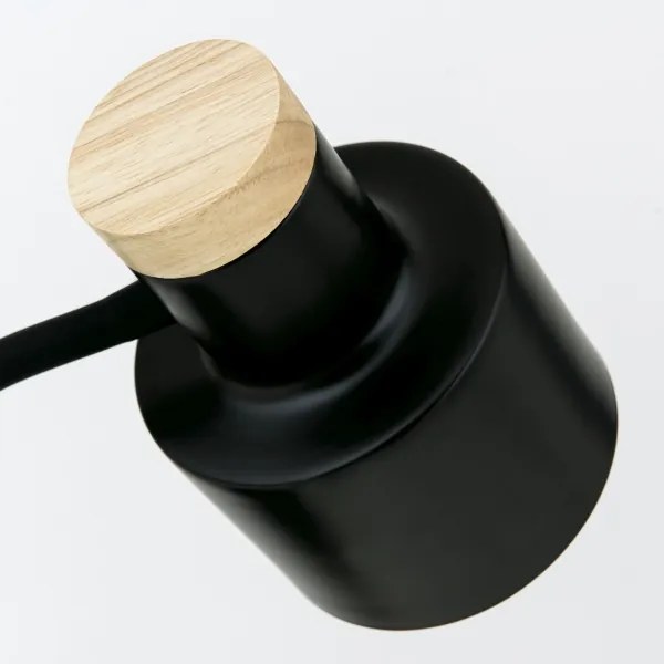 Orion - GILI asztali lámpa 1xE27/40W/230V fekete