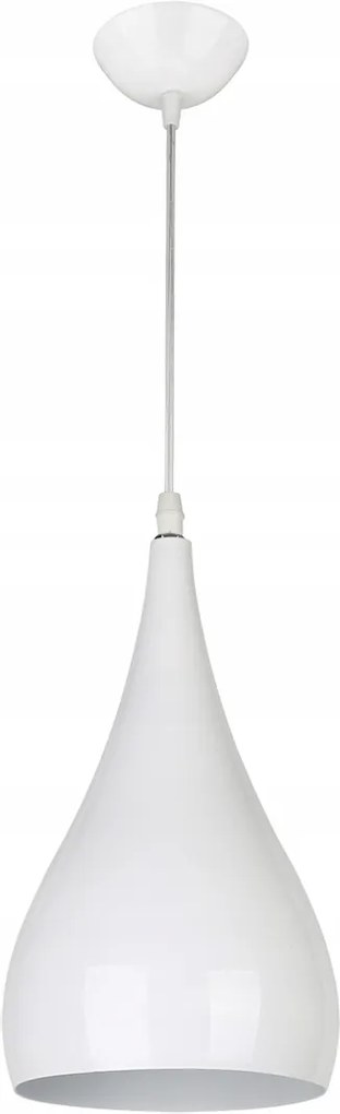 Justa függesztett mennyezeti lámpa, fehér