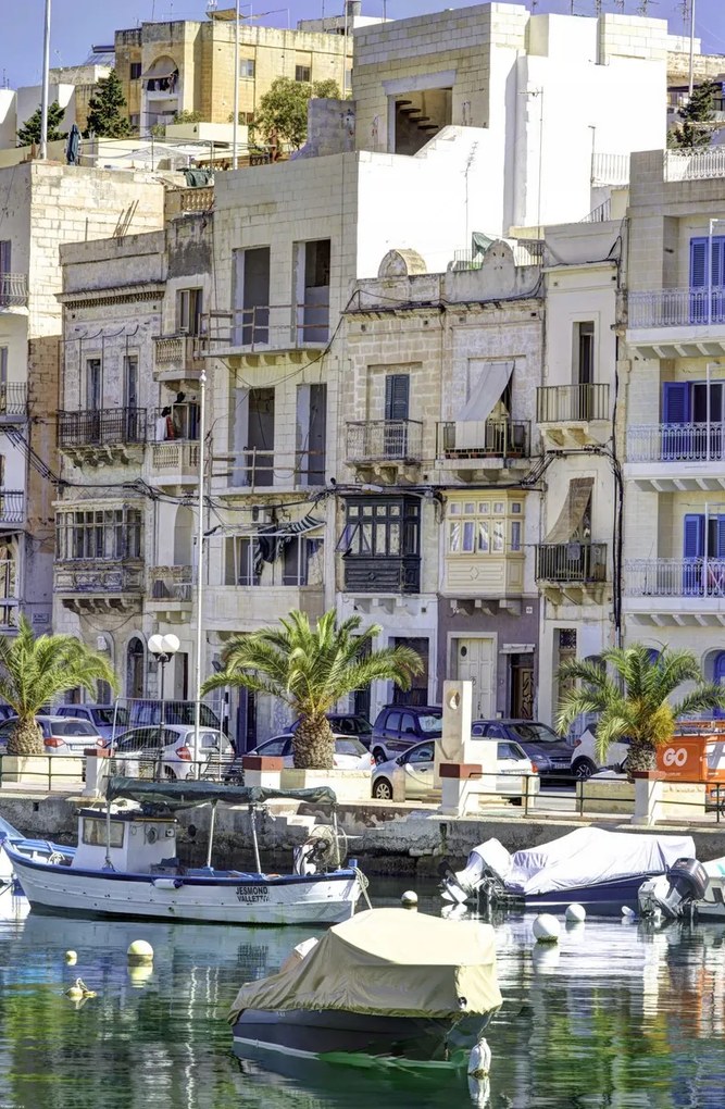 Poszter 53x81cm Marina in Senglea, Assaf Frank