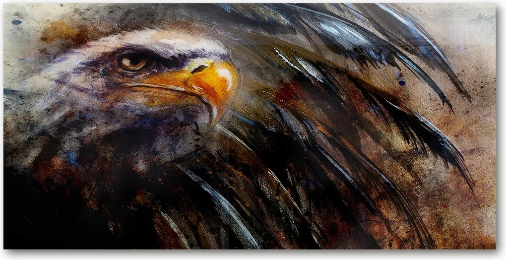 Üvegpanel konyhába Sas 140x70 cm Ragasztó