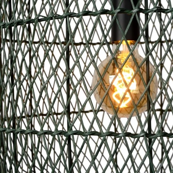 Lucide 03436/40/33 - Csillár zsinóron GARVE 1xE27/40W/230V zöld