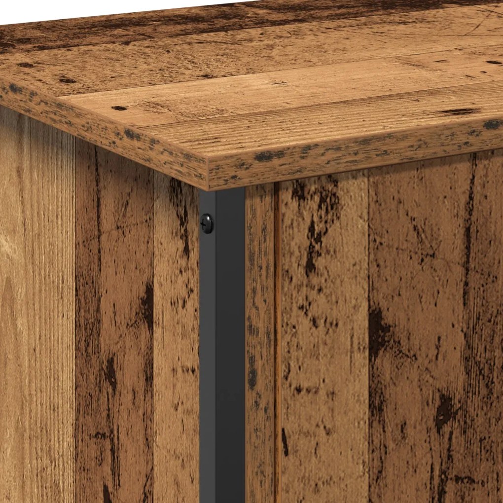 Régi Fa TV Állvány Régi fa Fa 60 x 35 x 45 cm Tartós TV Állvány