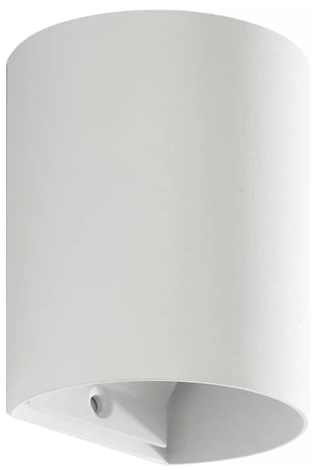 FARO Barcelona FARO 40522 - Fali lámpa SOLE 1xGU10/8W/230V fehér kerek FA40522