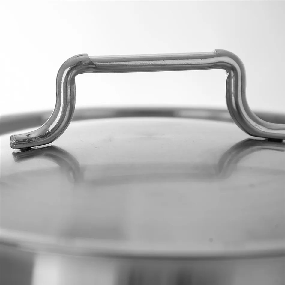 Orion Rozsdamentes acél edény fedővel STOCK, 4,5 l, 4,5 l