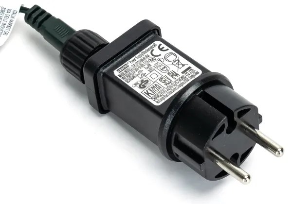 Aigostar - LED Kültéri karácsonyi fényfüzér 600xLED/8 világítási mód 18m IP44 hideg fehér