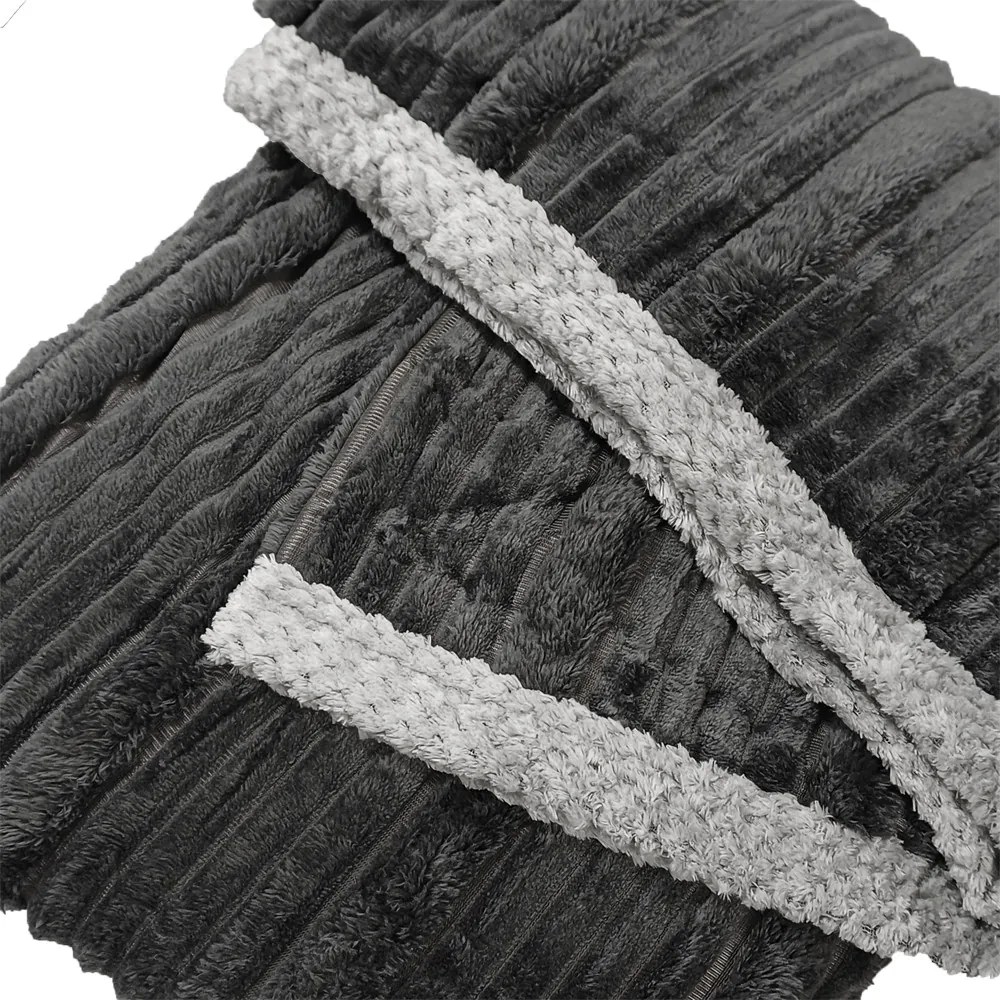 Meleg takaró Homa KERNA DARK GREY