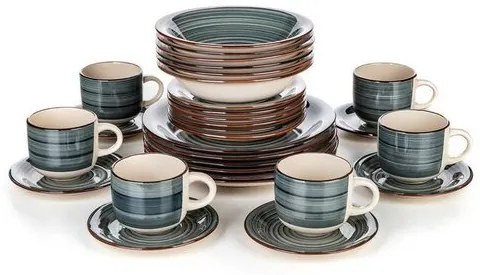 Banquet Spiral Blue 30 db-os étkeszlet