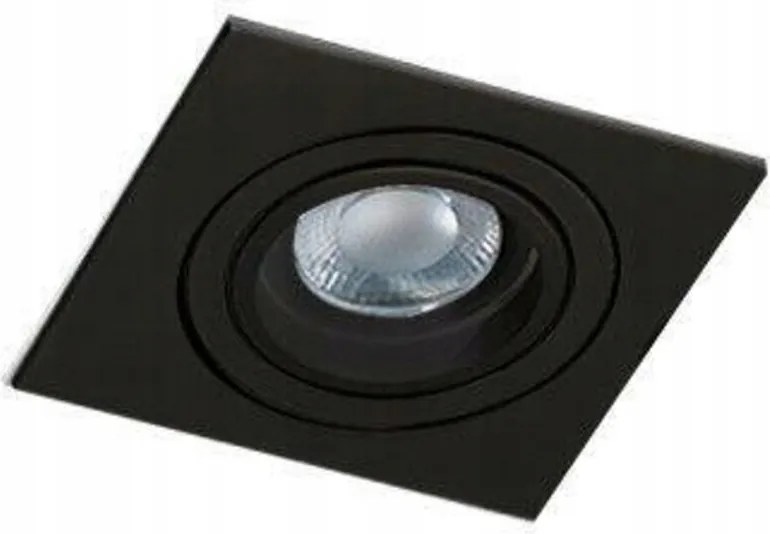 Mennyezeti spotlámpa, süllyesztett lámpa AZzardo Caro Square fekete AZ2434 GU10 1x40