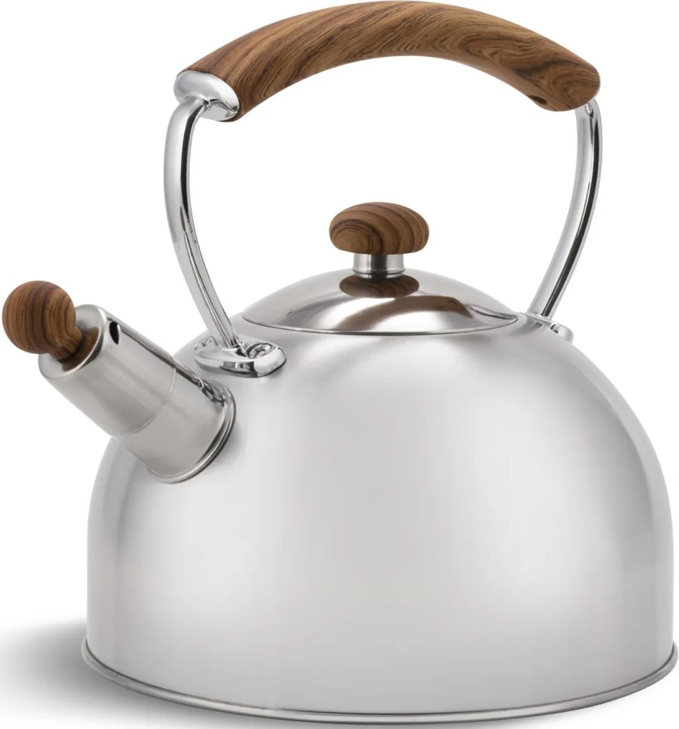 Acél Vízforraló Síppal 2,5L Prémium Edenberg