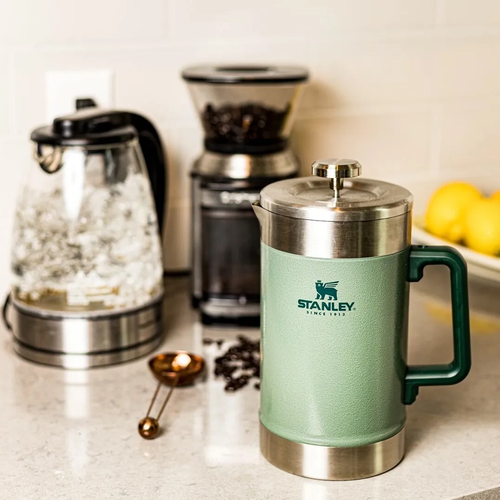 Stanley Konvička Stay Hot French Press 1,4 lHammertone Green