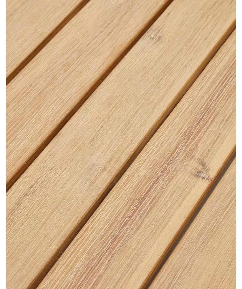 Kerek kerti dohányzóasztal akácfa asztallappal ø 70 cm Dandara – Kave Home