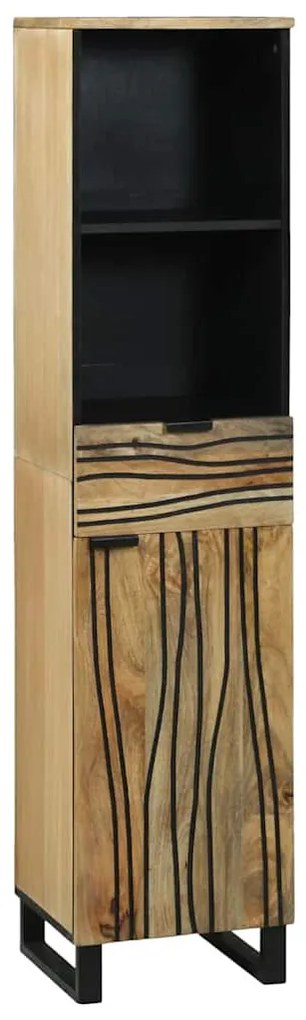 Fürdőszoba bútor szett fiókkal 5 pcs Barna 38 x 33 x 160 cm