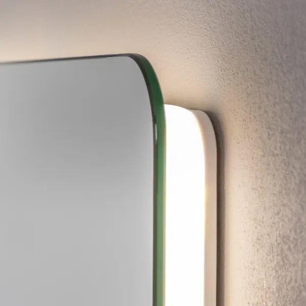 Brilagi - LED-dimmelhető fürdőszobai tükör páramentesítő fűtéssel és háttérvilágítással DIANA LED/13W/230V 40x60 cm IP44