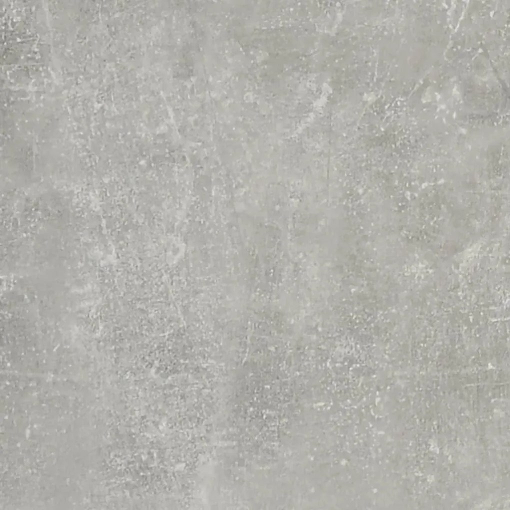 betonszürke szerelt fa tálalószekrény 80x33x70 cm